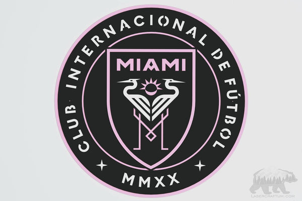 Miami FC Logo Layered Design for cutting