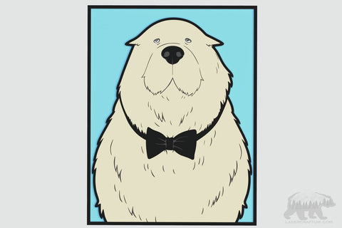 Mr. Bond (Spy x Family) Layered Design for cutting