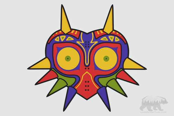 Majora’s Mask (Zelda) Layered Design for cutting