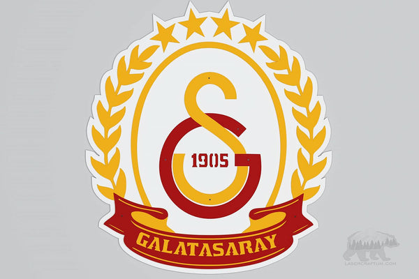 Galatasaray Logo Layered Design for cutting