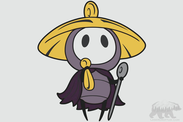 Sherma (Hollow Knight Silksong) Layered Design for cutting