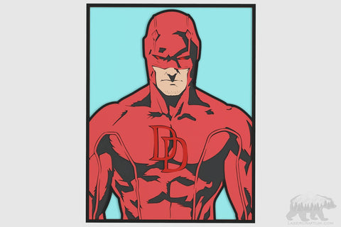 Daredevil Layered Design for cutting