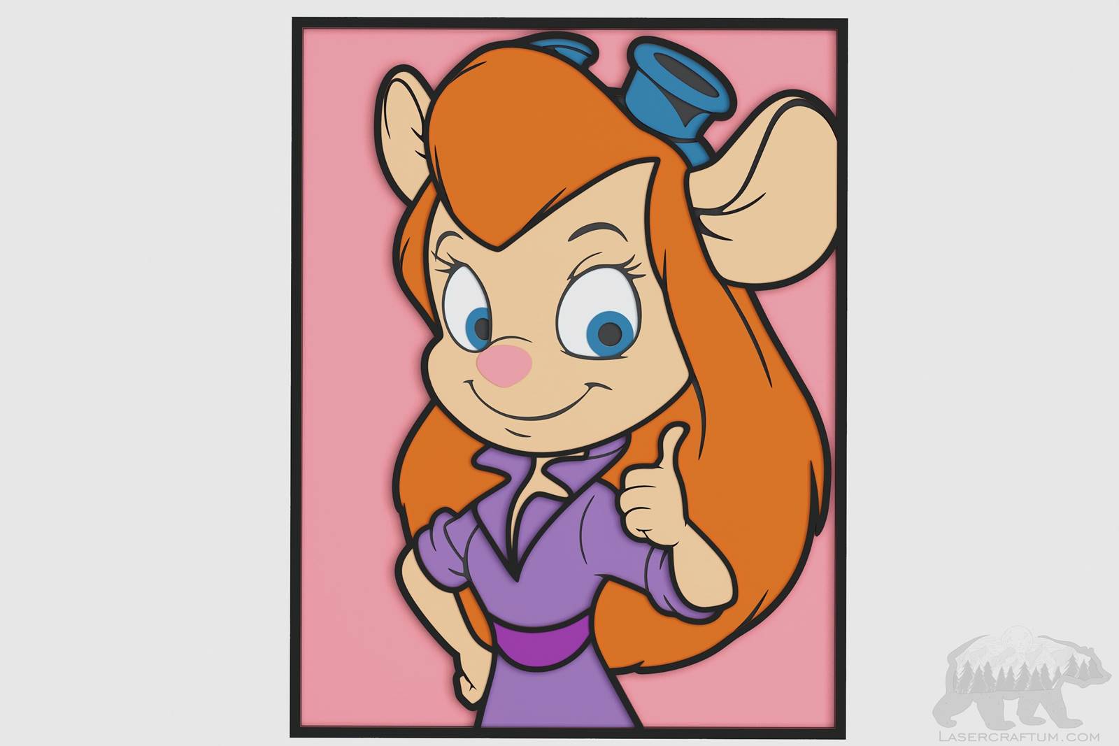 Gadget Hackwrench Layered Design for cutting