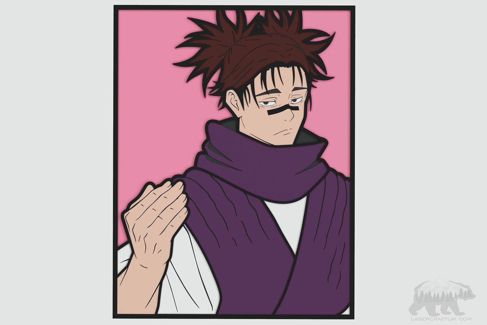 Choso (Jujutsu Kaisen) Layered Design for cutting