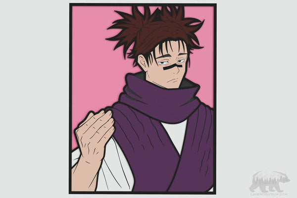 Choso (Jujutsu Kaisen) Layered Design for cutting