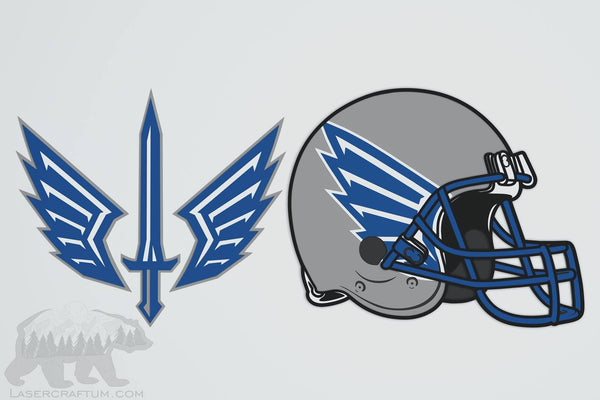 St. Louis Battlehawks Layered Design for cutting