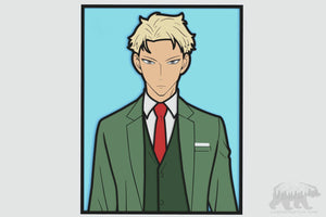 Loid (Spy x Family) Layered Design for cutting