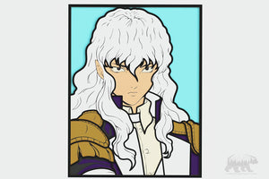 Griffith (Berserk) Layered Design for cutting