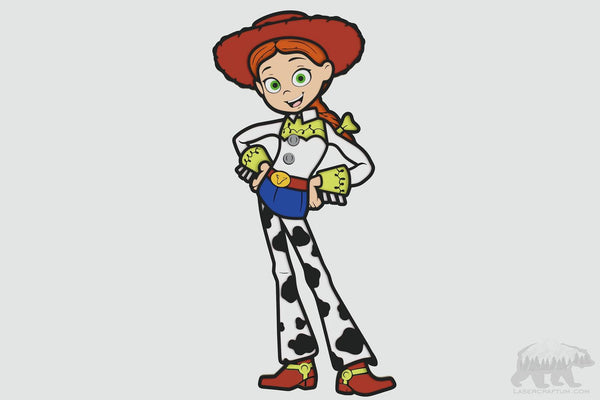 Jessie (Toy Story) Layered Design for cutting