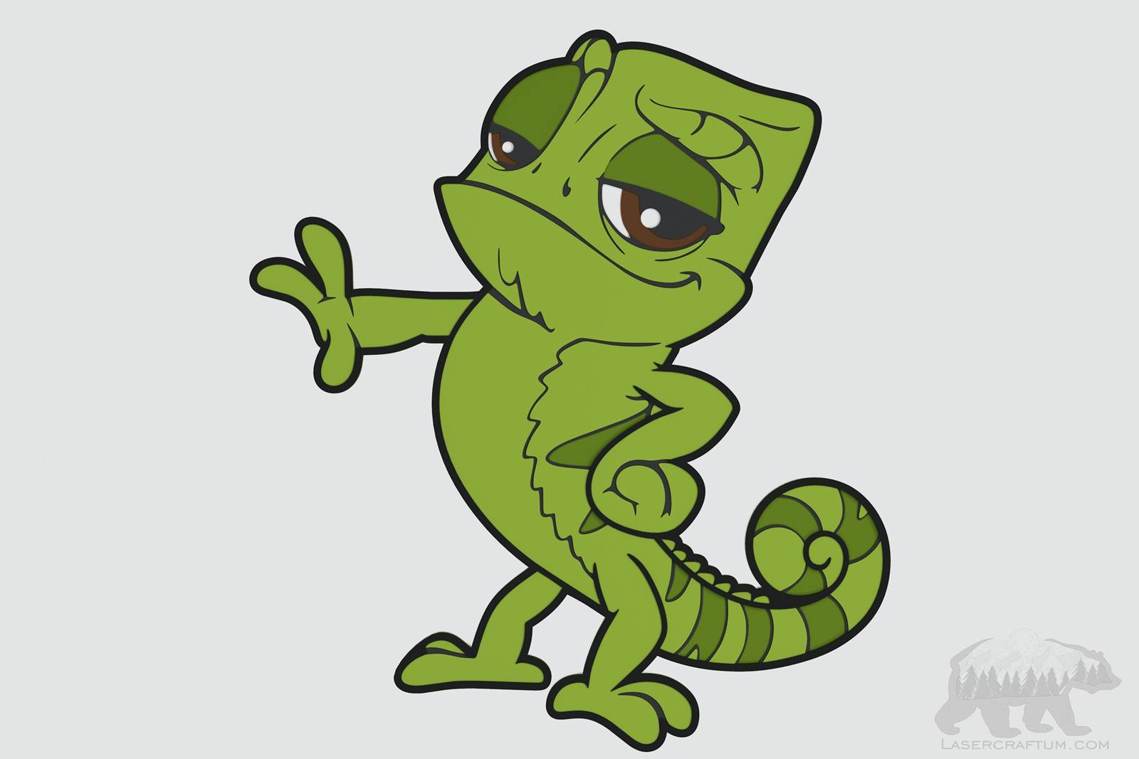 Pascal from Tangled Layered Design for cutting