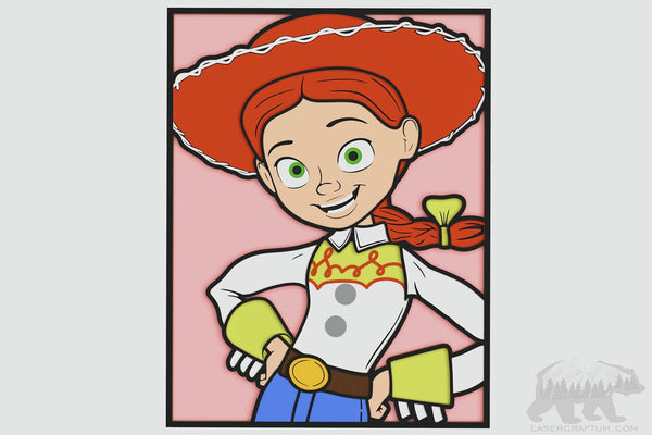 Jessie (Toy Story) Layered Design for cutting