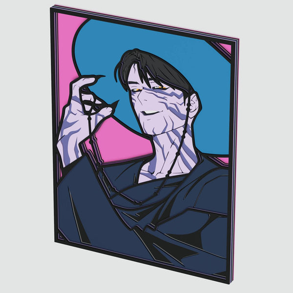 Jinu (K-Pop Demon Hunters) Layered Design for cutting