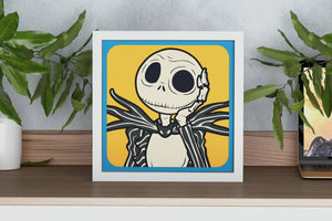 Jack Skellington Shadow Box. File for cutting