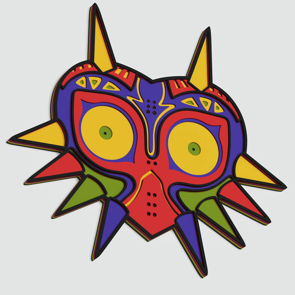 Majora’s Mask (Zelda) Layered Design for cutting