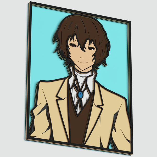 Osuma Dazai (Bungo Stray Dogs) Layered Design for cutting