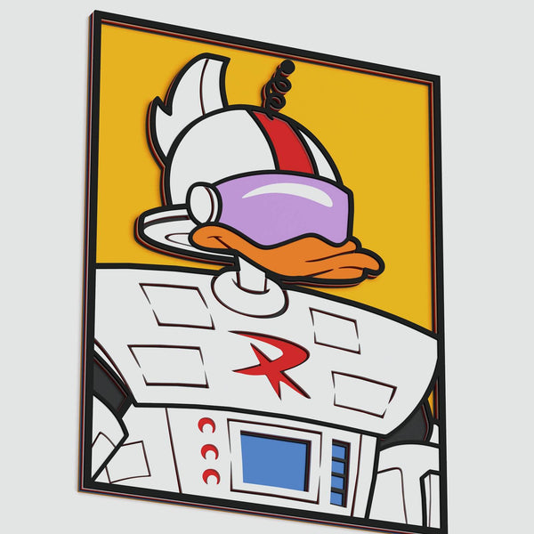 Gizmoduck Layered Design for cutting