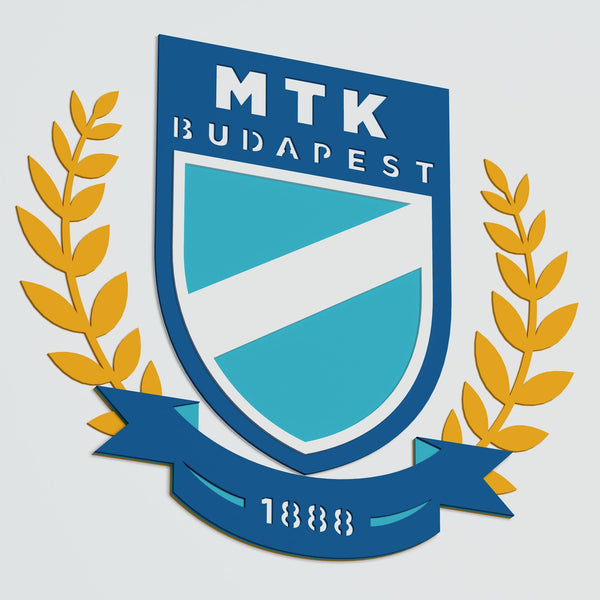 MTK Budapest Logo Layered Design for cutting