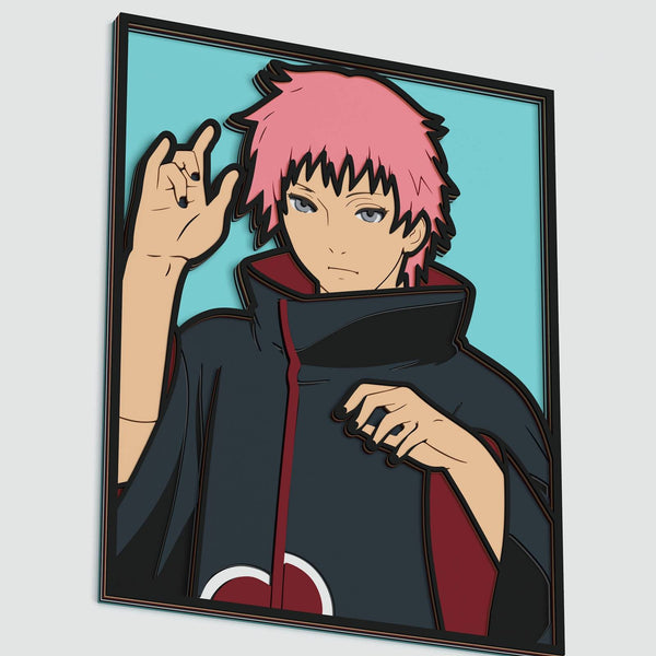 Sasori (Naruto) Layered Design for cutting