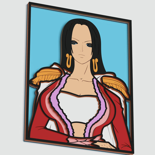 Boa Hancock (One Piece) Layered Design for cutting