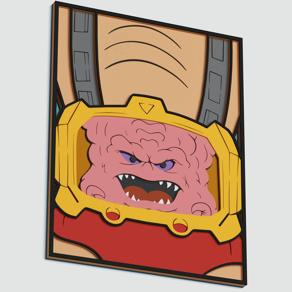 Krang Layered Design for cutting