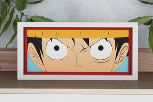 Luffy Eyes Shadow Box. File for cutting