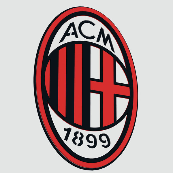 Milan Logo Layered Design for cutting