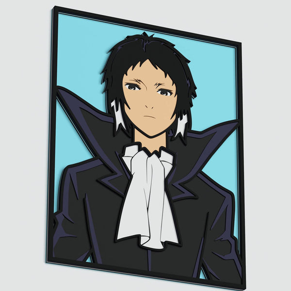 Ryunosuke Akutagawa (Bungo Stray Dogs) Layered Design for cutting