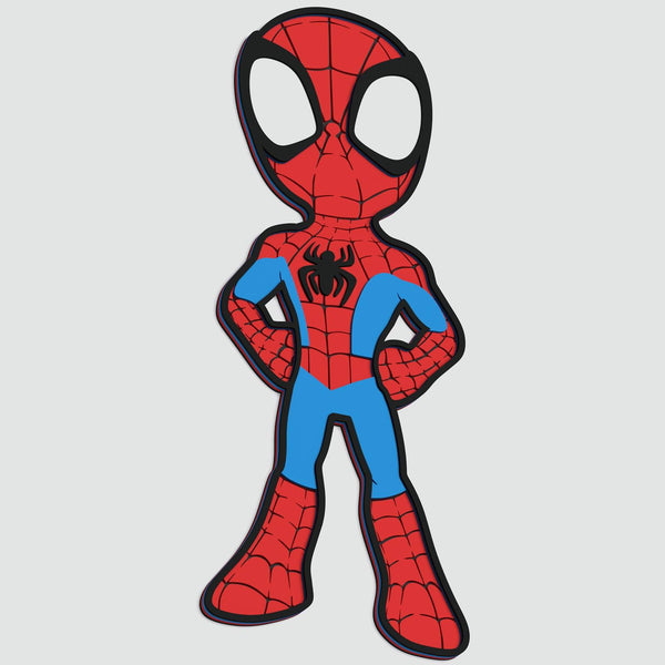 Spidey Layered Design for cutting