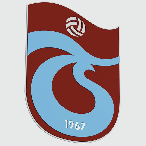 Trabzonspor Logo Layered Design for cutting