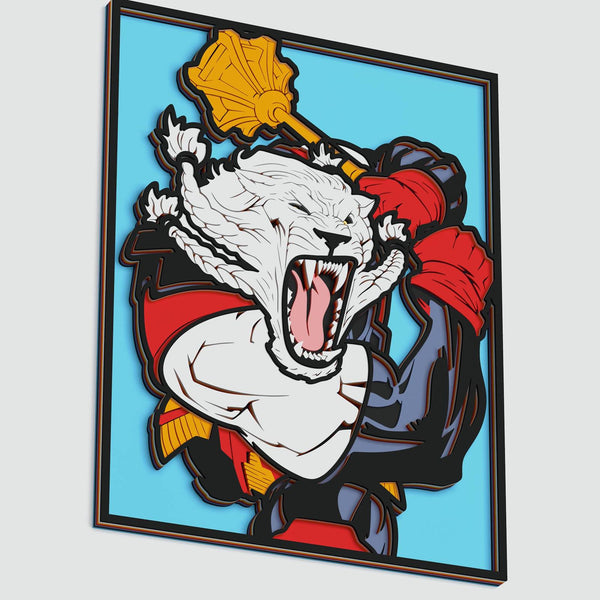 Battle Beast (Invincible) Layered Design for cutting