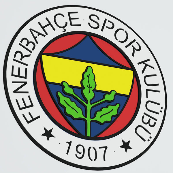 Fenerbahche Logo Layered Design for cutting