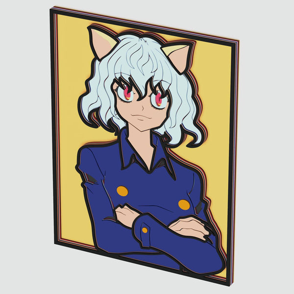 Neferpitou Layered Design for cutting