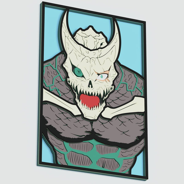 Kaiju No 8 Layered Design for cutting