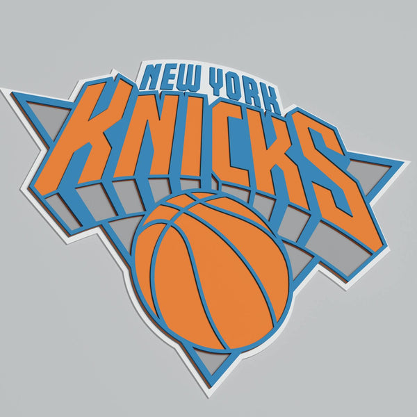 New York Knicks Layered Design for cutting