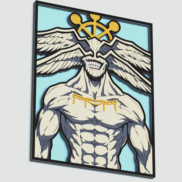 Mahoraga (Jujutsu Kaisen) Layered Design for cutting