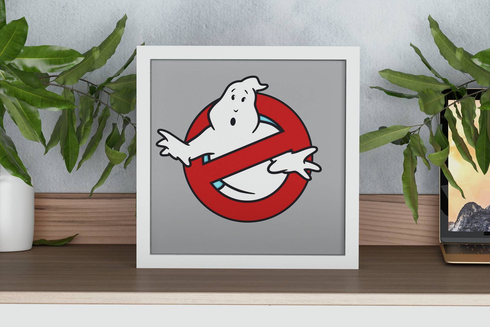 Ghost Shadow Box. File for cutting