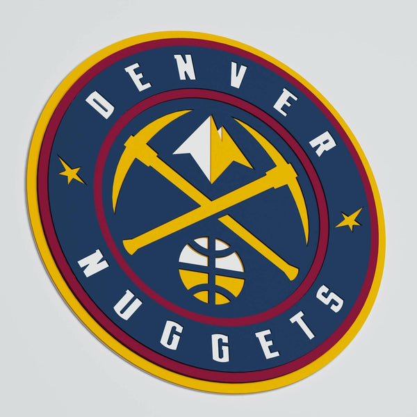 Denver Nuggets Layered Design for cutting