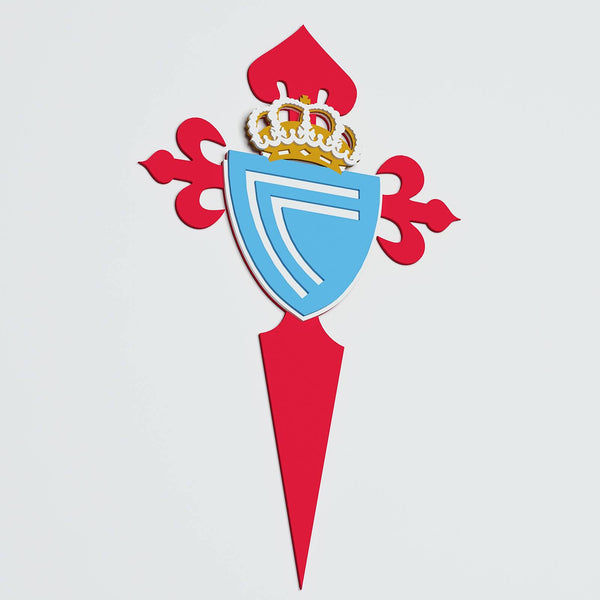 Celta de Vigo Logo Layered Design for cutting