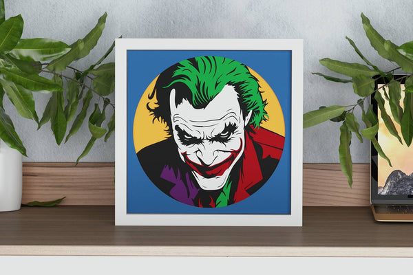 Joker v2 Shadow Box. File for cutting