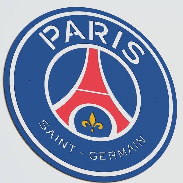 Paris Saint-Germain (PSG) Logo Layered Design for cutting