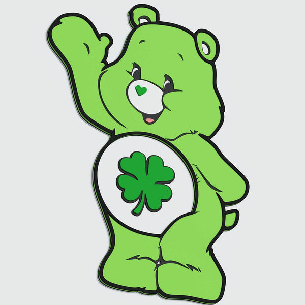 Lucky Care Bear Layered Design for cutting