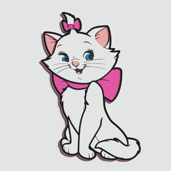 Marie (The Aristocats) Layered Design for cutting
