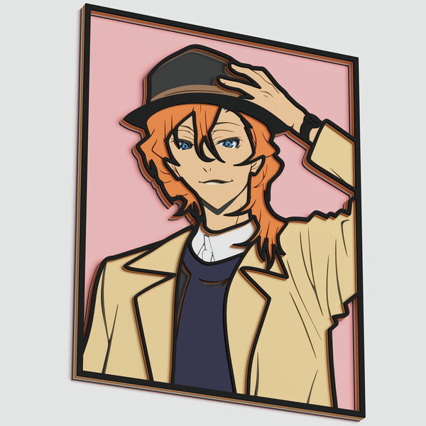 Chuya Nakahara (Bungo Stray Dogs) Layered Design for cutting