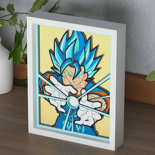 Vegito Shadow Box. File for cutting