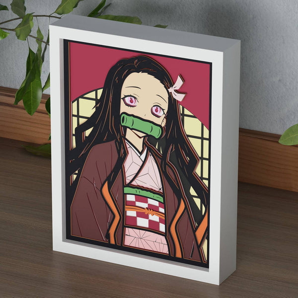 Nezuko Shadow Box. File for cutting