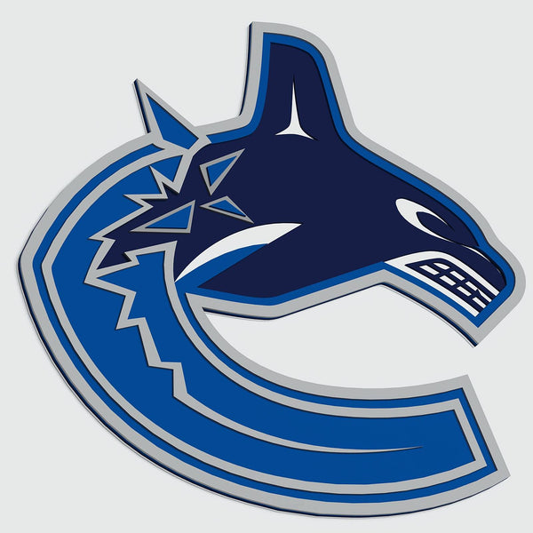 Vancouver Canucks Layered Design for cutting