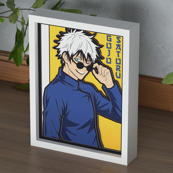 Gojo Satoru Shadow Box. File for cutting