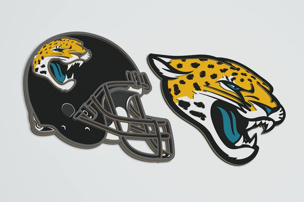Jacksonville Jaguars Layered Design for cutting