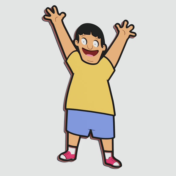 Gene (Bob's Burgers) Layered Design for cutting