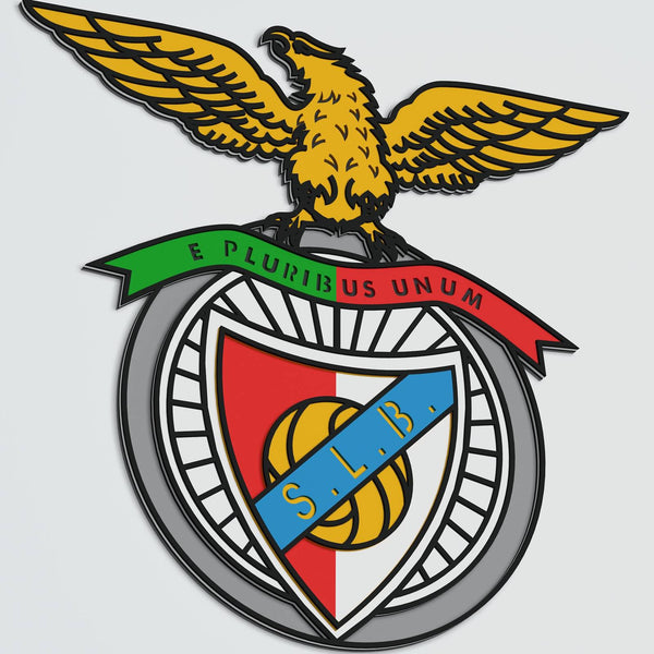 Benfica Logo Layered Design for cutting